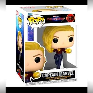 Funko POP! The Marvels CAPTAIN MARVEL Vinyl Figure #1249 New MCU Marvel